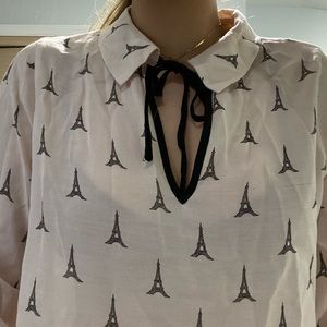 Blouse model 221814 Rue Paris